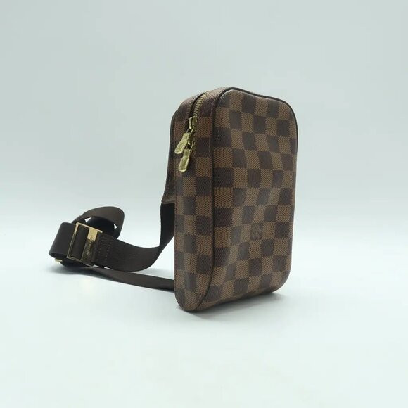 Louis Vuitton Geronimos Brown Damier Ebene Canvas Crossbody Bag 695-052825 - Picture 3 of 12